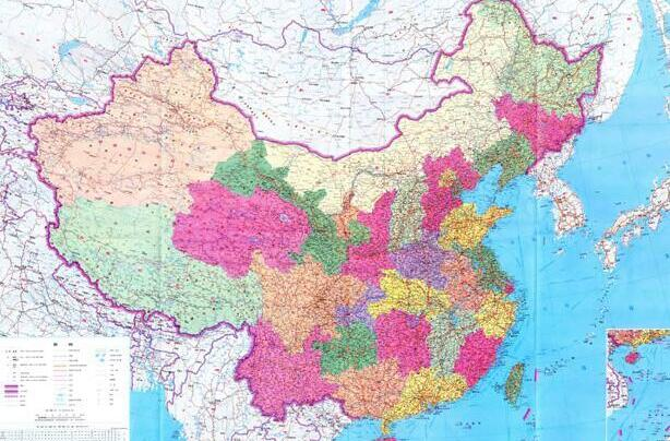 中国最新地图,中国最新地图，揭示大国崛起的面貌